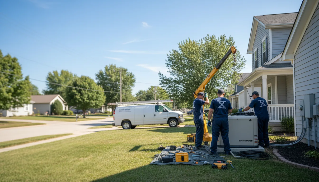 Generator Installation in Midlothian, IL near me